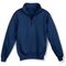 Sweat-Shirt Basic mit Reißverschluss marine